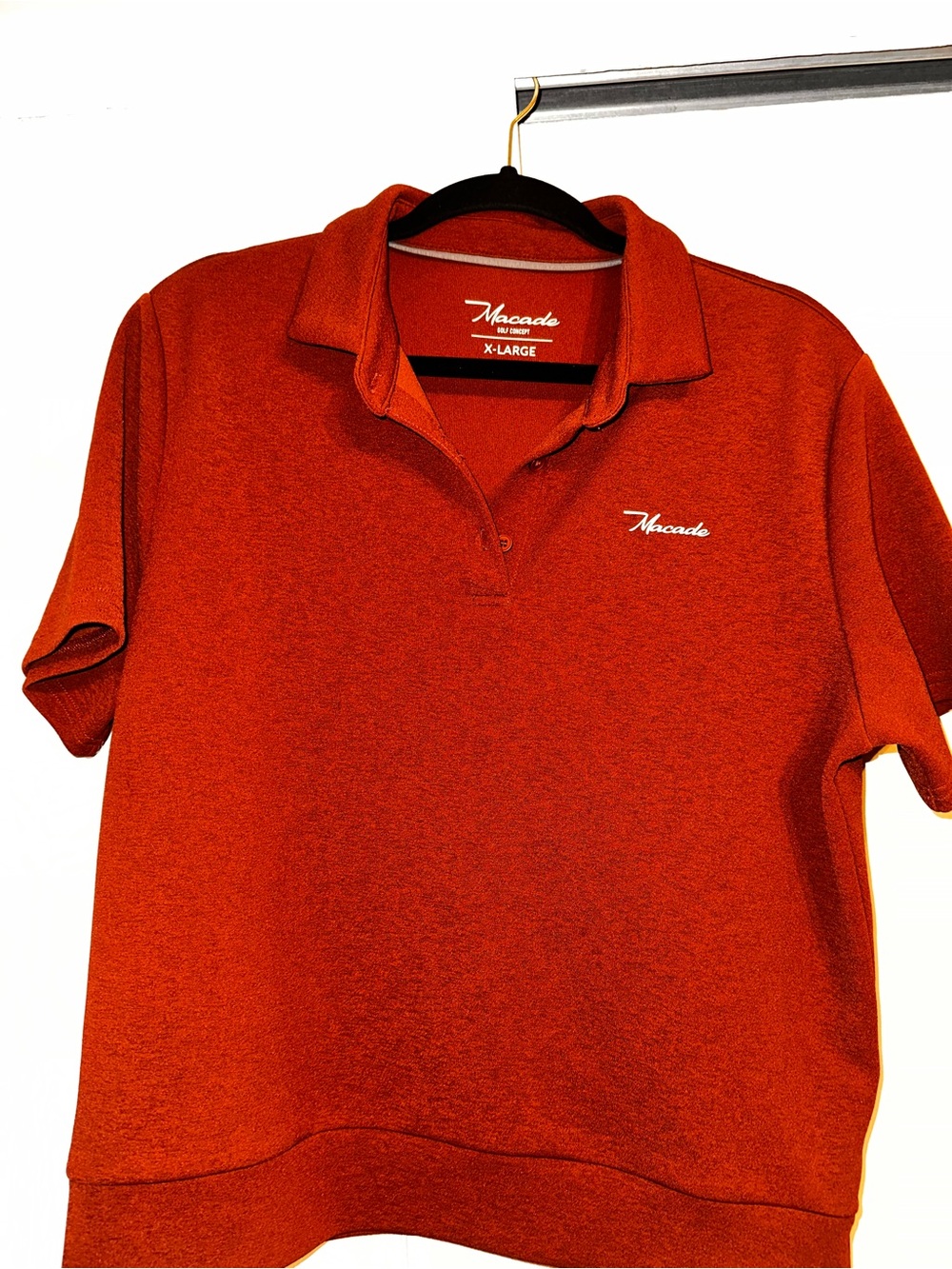 Macade Golf Short-Sleeve Polo Top